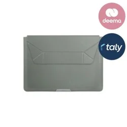 Lap Top Bag Sleeve With Foldable Stand (Up To 14”) Uniq - Lichen Green